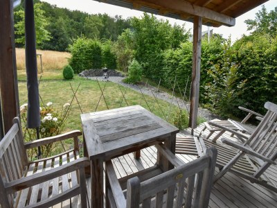 Holiday house Ferienhaus im Wald mit Terrasse & Grill - Outdoor photo 7