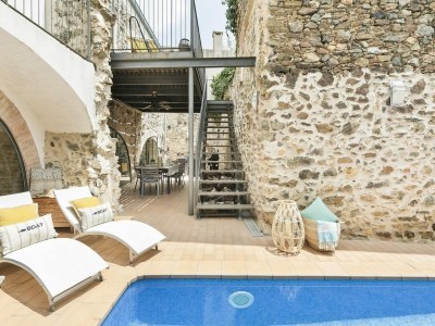 Holiday house Herrenhaus in Garriguella mit privatem Pool - Outdoor photo 6