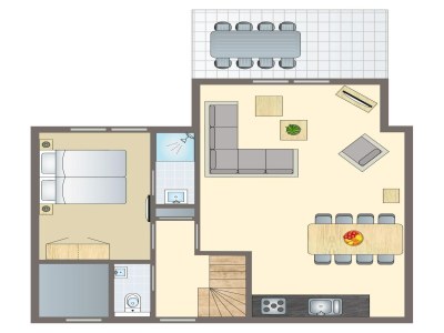 Holiday park Holiday Home in Zeeland near North Sea Beach - Outdoor photo 31