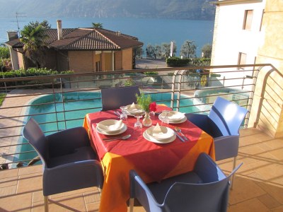 Holiday apartment Residence Rosmari 2-room apartment by the lake with pool - Outdoor photo 4