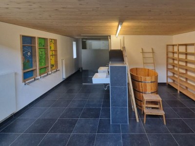 Apartment Ferienhaus, Dusche und Bad, WC, 3 Schlafräume - Features photo 13