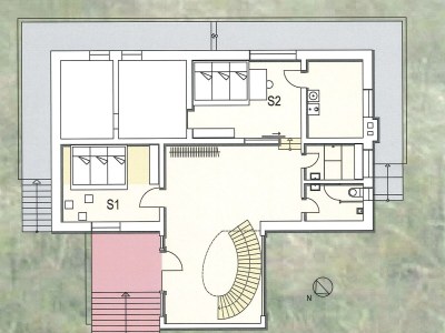 Apartment Ferienhaus, Dusche und Bad, WC, 3 Schlafräume - Features photo 20