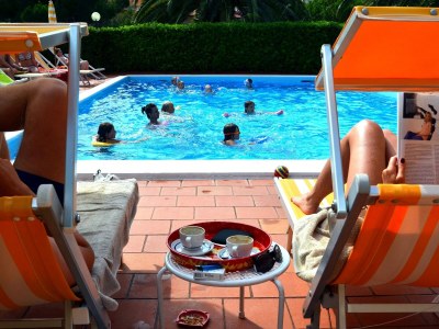 Holiday apartment residence orchidea with pool and parking in Pietra Ligure - Holiday apartment
