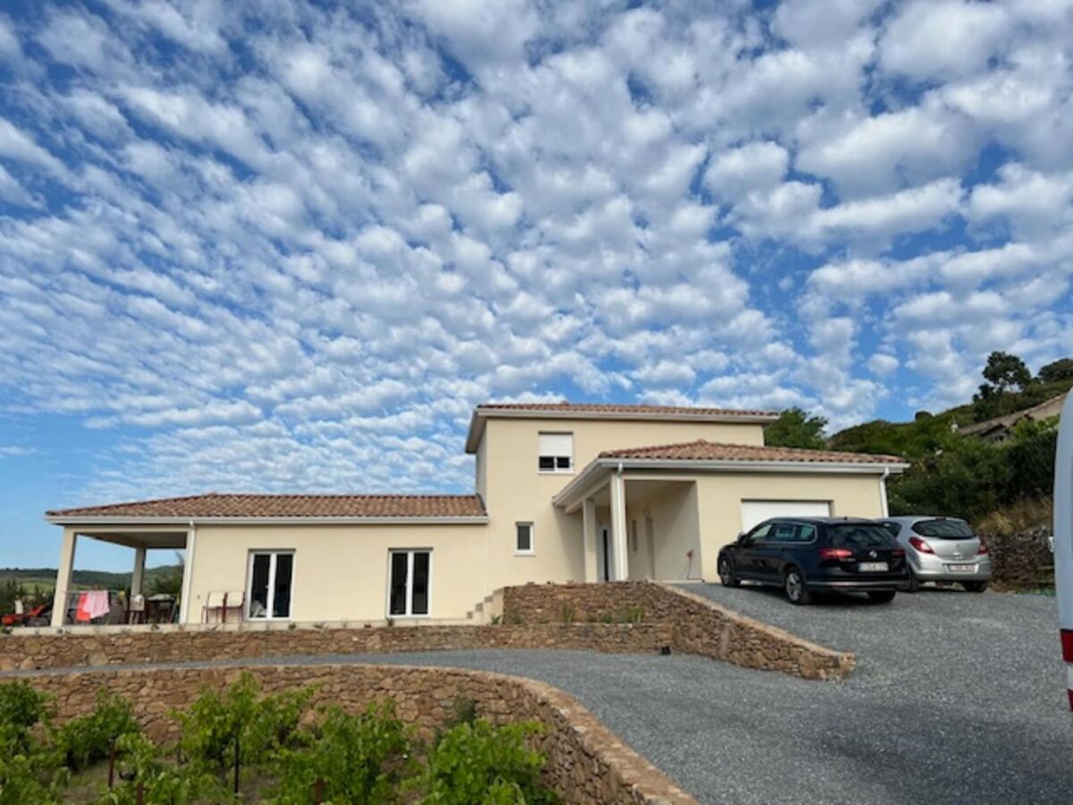 Holiday house Villa l'Esquirol with view and pool - Outdoor photo 3