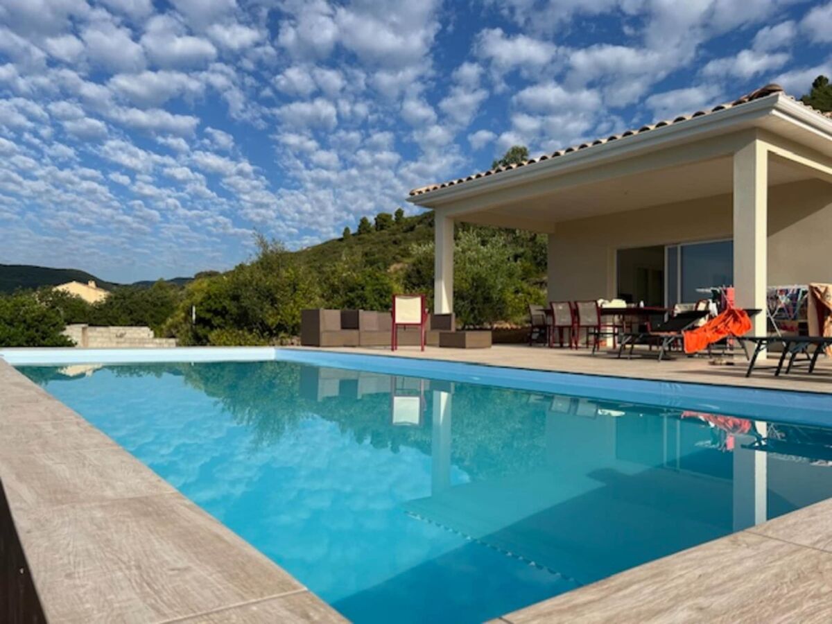 Holiday house Villa l'Esquirol with view and pool - Outdoor photo 4