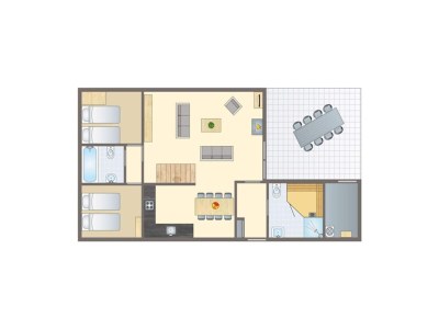 Holiday park Holiday Home in Brouwershaven by Grevelingenmeer - Outdoor photo 15