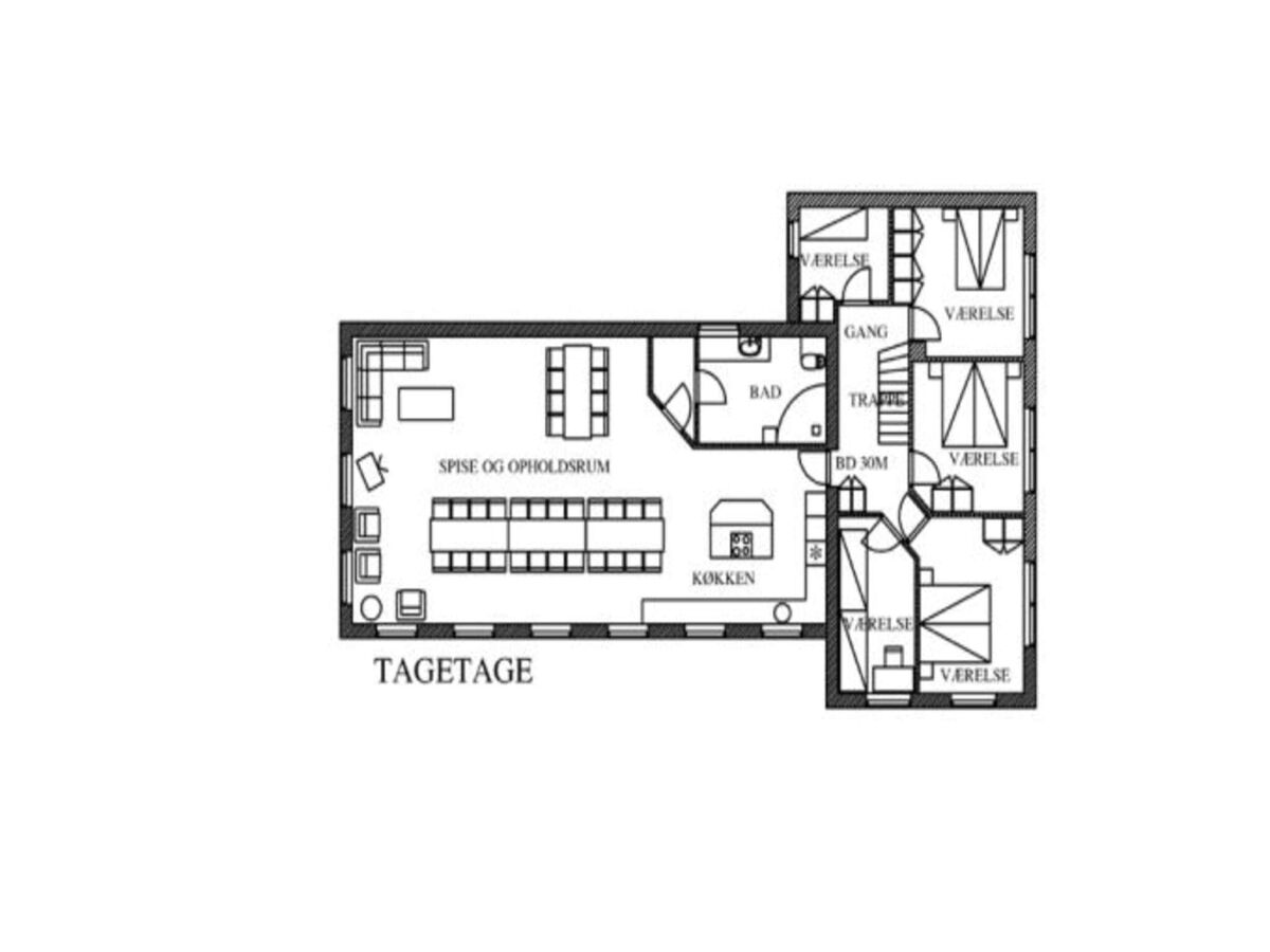 Holiday house 26 Personen Ferienhaus in Thyholm - Outdoor photo 5