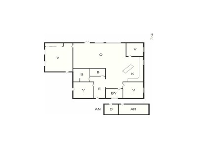 Holiday house 5 Sterne Ferienhaus in Vinderup-By Traum - Document photo 48