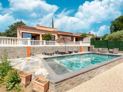 Holiday house Villa in Callian with Heated Pool and Golf Nearby - Outdoor photo 10