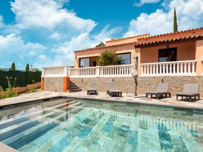 Holiday house Villa in Callian with Heated Pool and Golf Nearby - Outdoor photo 11