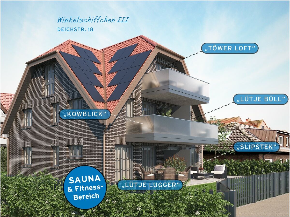 Holiday apartment Töwer Loft in Winkelschiffchen III - Outdoor photo 2