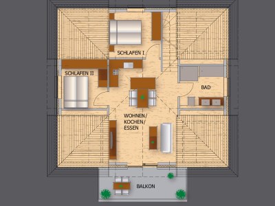 Holiday apartment Töwer Loft in Winkelschiffchen III - Features photo 14