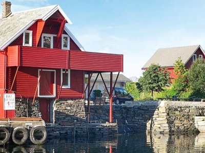 Holiday house 4 person holiday home in Sørbøvåg - Holiday house