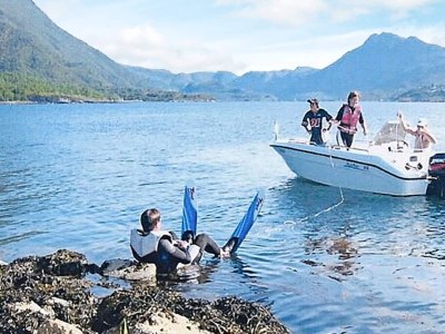 Holiday house 10 person holiday home in Brattvåg - Outdoor photo 43