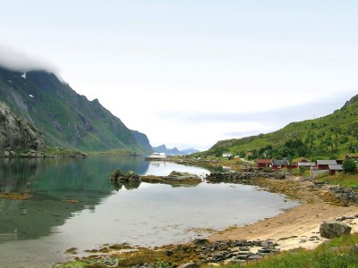 Holiday house 6 person holiday home in Bøstad-By Traum - Outdoor photo 6