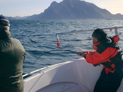 Holiday house 6 person holiday home in Bøstad-By Traum - Outdoor photo 9