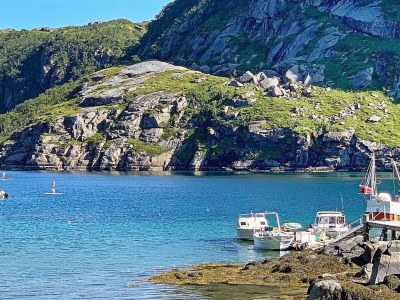 Holiday house 6 person holiday home in Bøstad-By Traum - Outdoor photo 21