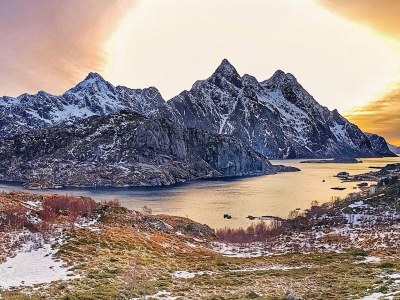 Holiday house 6 person holiday home in Bøstad-By Traum - Outdoor photo 23