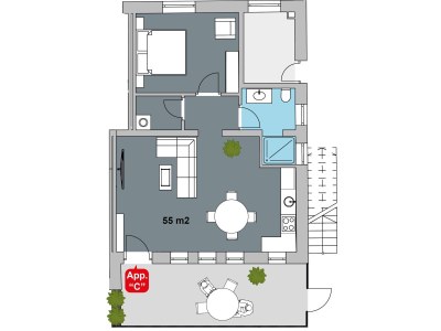 Holiday apartment Apartmenthouse Stern Wohnung C - Document photo 17