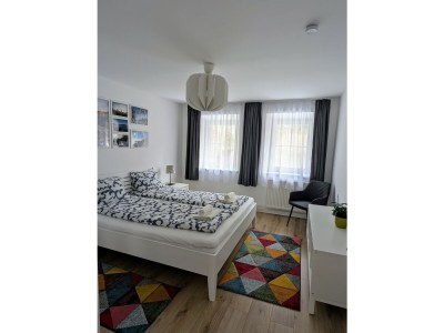 Apartment Haus Im Hochtal-upstairs, small room with 2sngle beds - Features photo 8