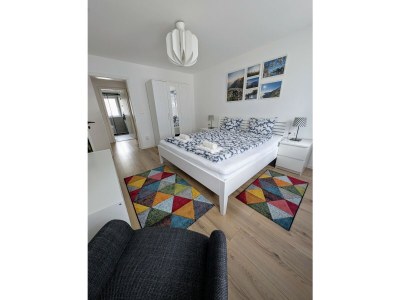 Apartment Haus Im Hochtal-upstairs, small room with 2sngle beds - Features photo 9