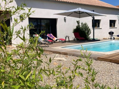 Holiday house Stilvolle Villa in Sainte-Valière - Outdoor photo 5