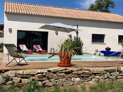 Holiday house Stilvolle Villa in Sainte-Valière - Outdoor photo 8