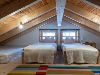 Apartment Ferienhaus, Toilette und Bad/Dusche getrennt, wald - Outdoor photo 14