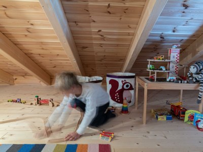 Apartment Ferienhaus, Toilette und Bad/Dusche getrennt, wald - Outdoor photo 15