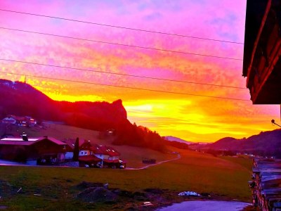 Apartment Familienzimmer, Dusche, WC, Bergseite - Outdoor photo 34