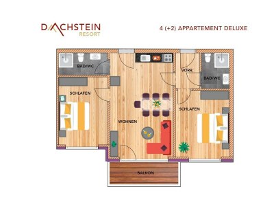 Apartment 4 (+2) Family Suite deluxe (RO) - Features photo 66
