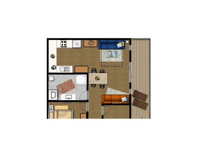 Holiday room Appartement/Fewo, Dusche und Bad, WC, 1 Schlafraum - Outdoor photo 15