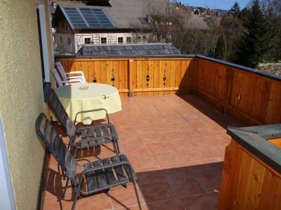 Holiday room Familienzimmer mit Dusche, WC, Terrasse in Mariapfarr - Holiday room