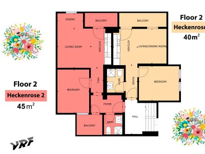 Apartment Heckenrose 2/1 Schlafr./Dusche od.Bad,WC - Features photo 30