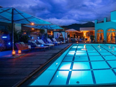 Holiday room Familien-Luxusapartment "Alpenblick" Halbpension - Outdoor photo 7