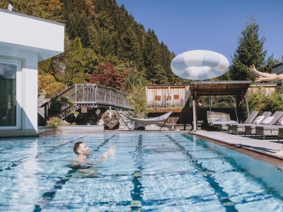 Holiday room Familien-Luxusapartment "Alpenblick" Halbpension - Outdoor photo 21