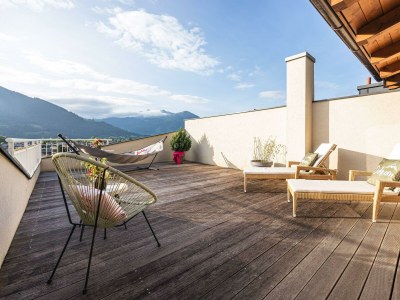 Holiday room Familien-Luxusapartment "Alpenblick" Halbpension - Features photo 59