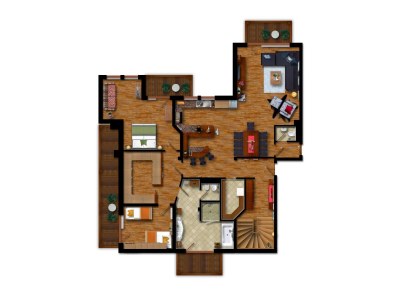 Holiday room Familien-Luxusapartment "Alpenblick" Halbpension - Features photo 60