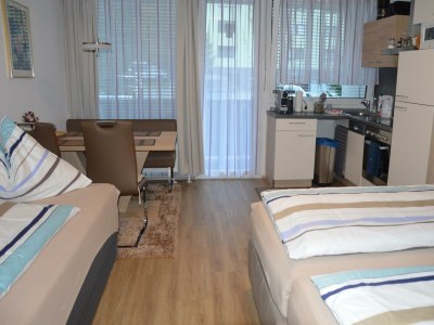 Apartment Studio, Dusche und Bad, WC, Wohn-/Schlafraum - Outdoor photo 5