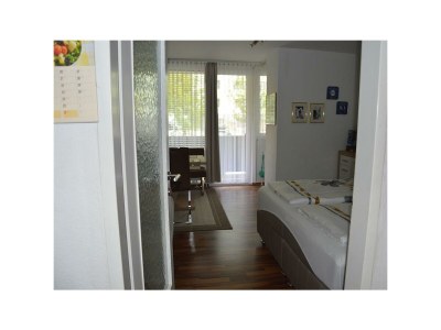 Apartment Studio, Dusche und Bad, WC, Wohn-/Schlafraum - Features photo 12