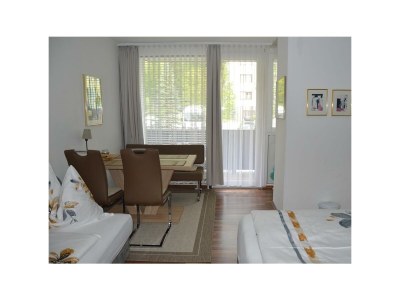 Apartment Studio, Dusche und Bad, WC, Wohn-/Schlafraum - Features photo 13