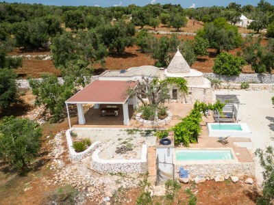 Villa Trullo Solleone con piscine - UTNZ - Outdoor photo 6