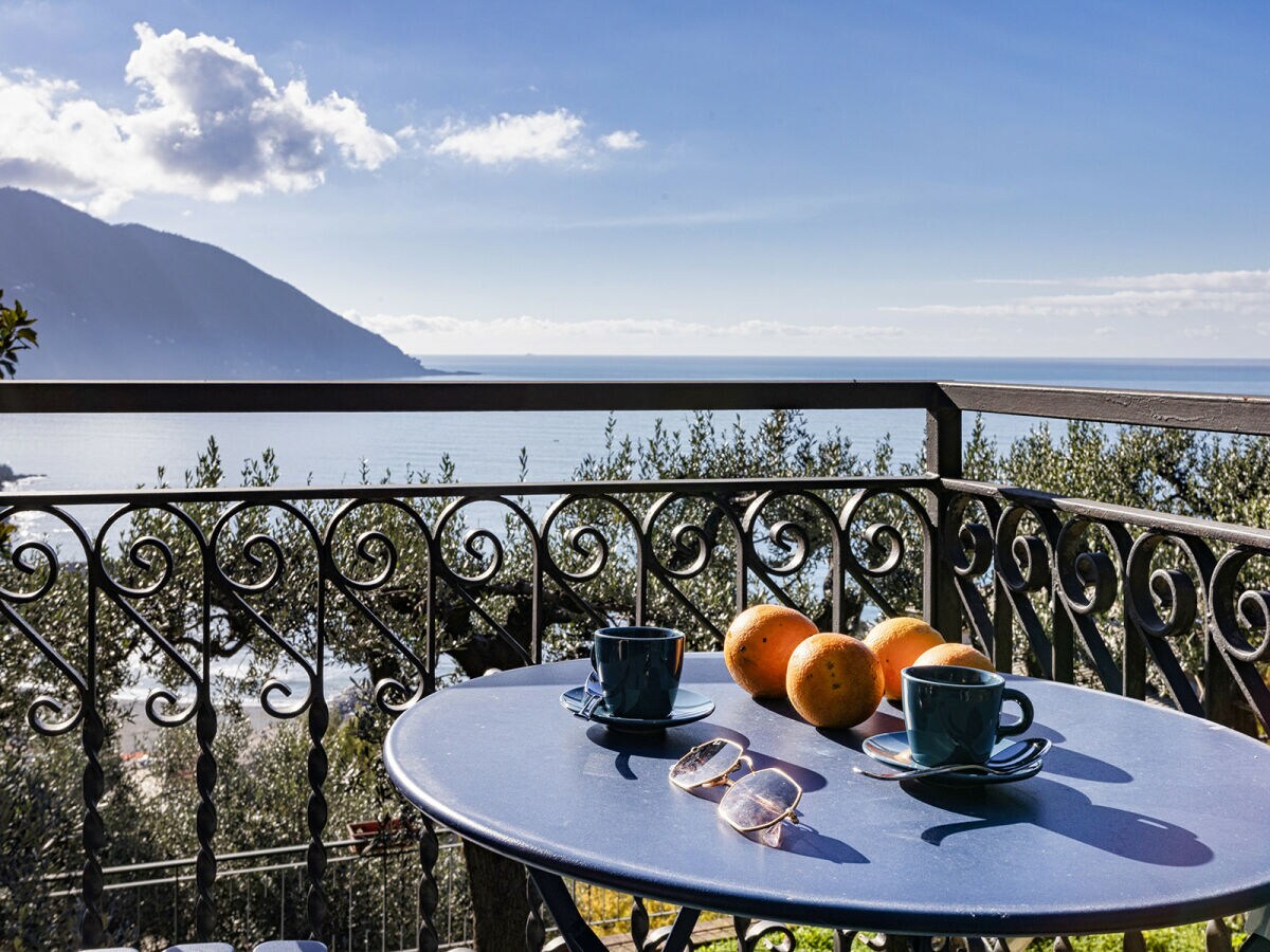 Apartment Seaview Apartment with Garden in Recco - Outdoor photo 2