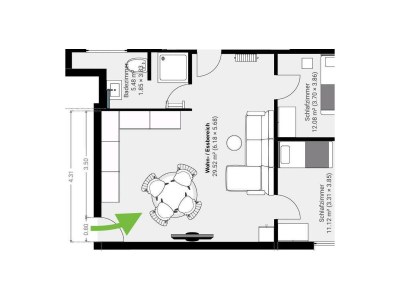 Apartment Fewo "Zwo" - Outdoor photo 23