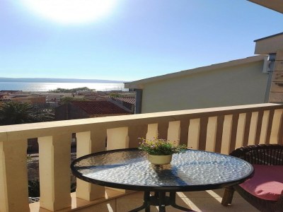 Apartment Apartments Villa Angela - Studio Apartment with Terrace and Sea View (Angela) in Makarska Riviera - Apartment