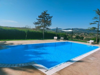 Villa Wohnung am See mit Gartenblick in San Vittore - Villa