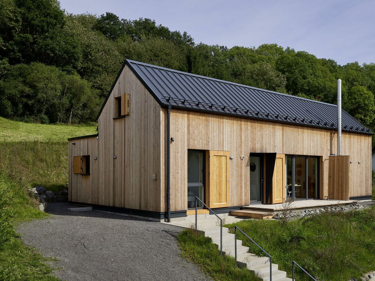 Apartment eifelhausaufzeit, Chalet mit Sauna, seenah - Outdoor photo 3