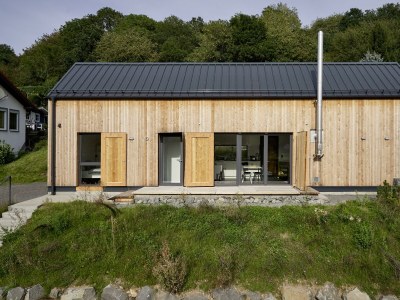 Apartment eifelhausaufzeit, Chalet mit Sauna, seenah - Outdoor photo 10