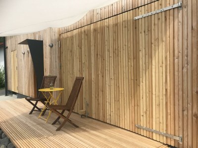 Apartment eifelhausaufzeit, Chalet mit Sauna, seenah - Outdoor photo 22