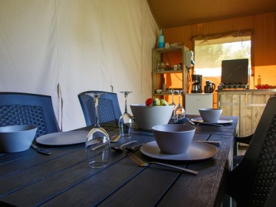 Holiday park Glamping-Zelt in den Niederlanden mit Terrasse - Features photo 2